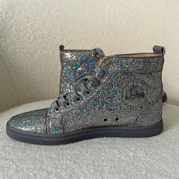 Christian Louboutin Shoes - Metallic Louboutin Sneakers